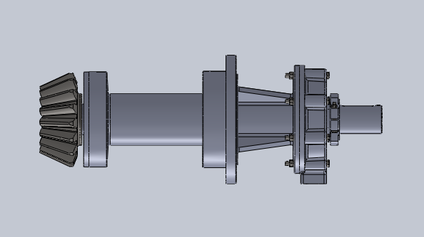 矿山用圆锥式破碎机设计【三维SW模型+CAD图纸+说明书】