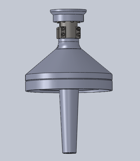 矿山用圆锥式破碎机设计【三维SW模型+CAD图纸+说明书】