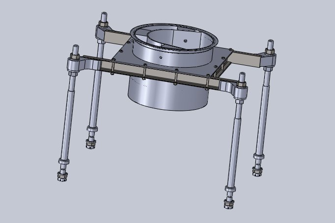 矿山用圆锥式破碎机设计【三维SW模型+CAD图纸+说明书】