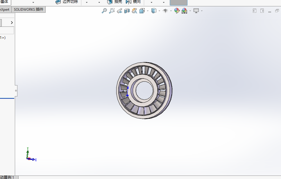 航空涡轮转子发动机机构