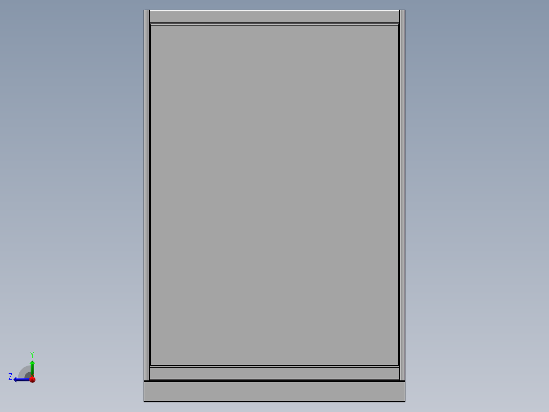 基础电柜右视图