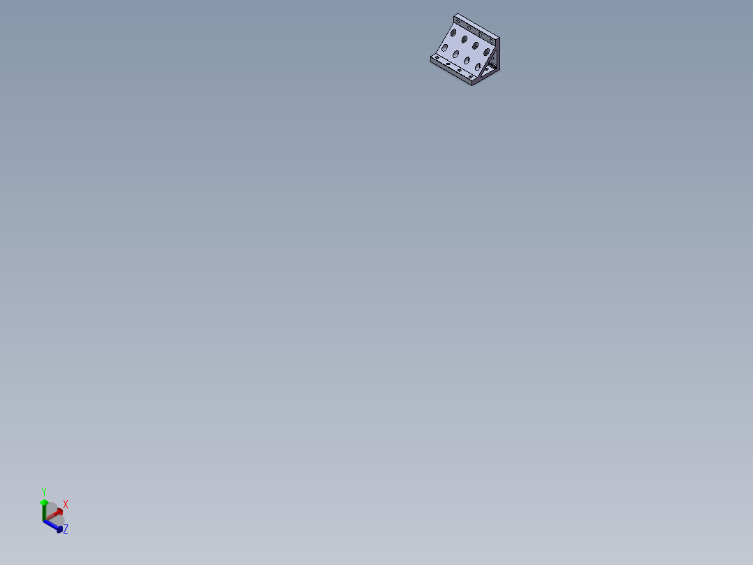 铝型材及其附件3.31.100.40.160.M5.SLDPRT正等轴测图