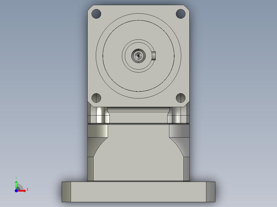 斜齿ZPGH060-L2 19-80-100-M6.STEP前视图
