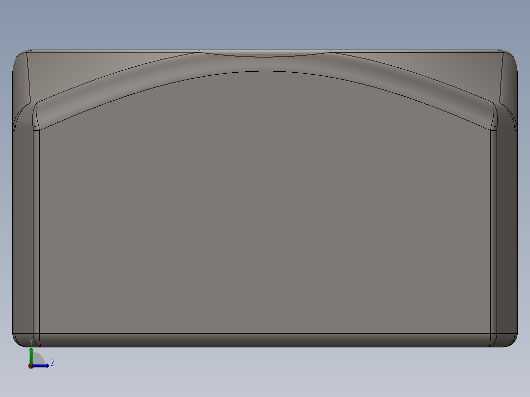 紧固件-Raw Steel SqNut 0.7500左视图