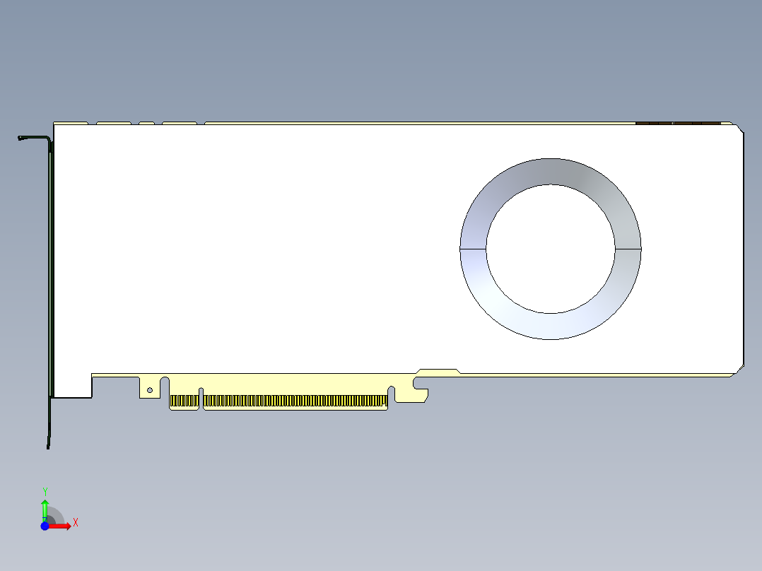 Nvidia GTX1080ti前视图