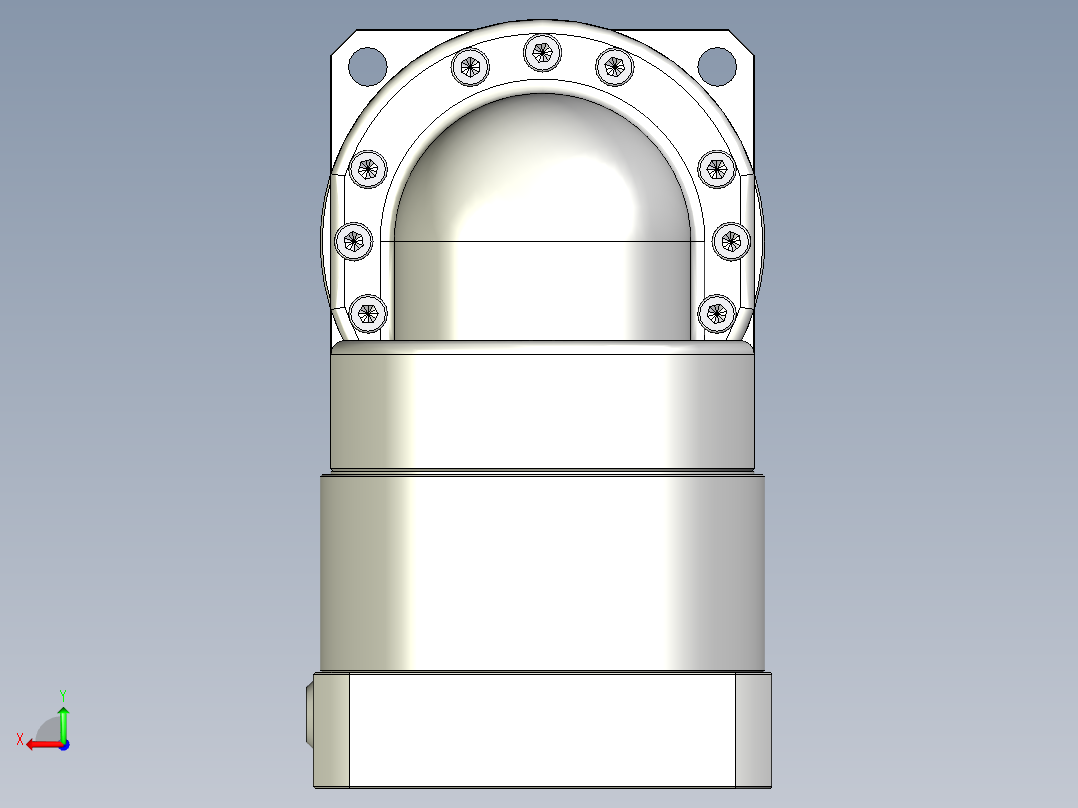 多摩川行星减速机TBR-060-L1-14BK14后视图
