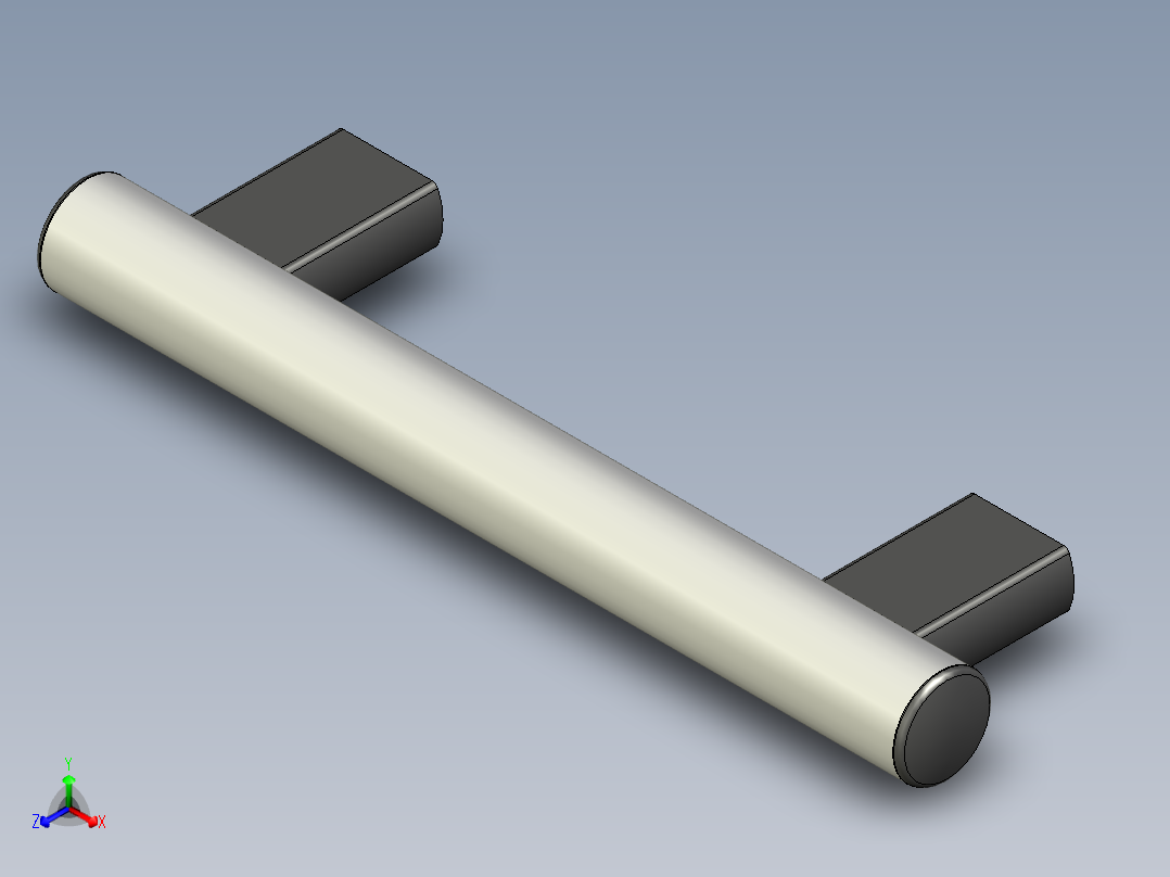 取手(鋁合金)UC-3D多系列多零件图纸模型正等轴测图