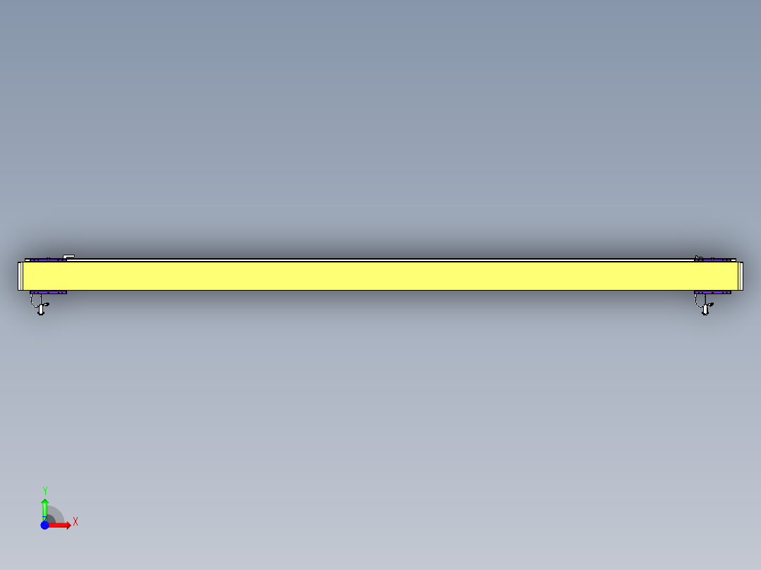 威洛博VL系列3d模型模组2VL14S2Y-S3100前视图