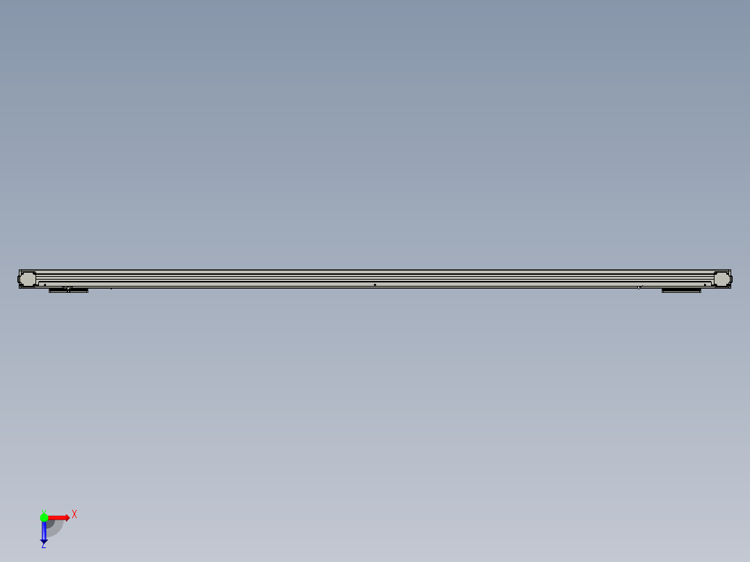 威洛博双电机滑台-VBC14S2-L100-S2300-BLR-P40-C6俯视图