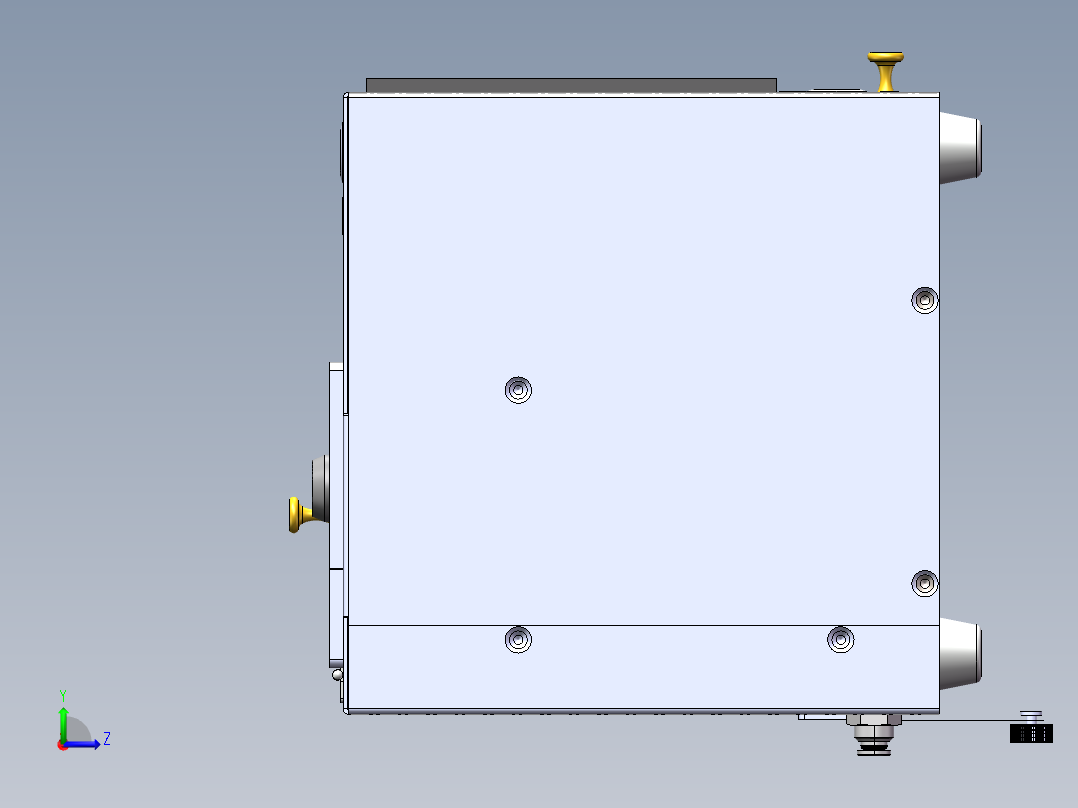 点数供料器 - M3&M4螺丝通用款左视图