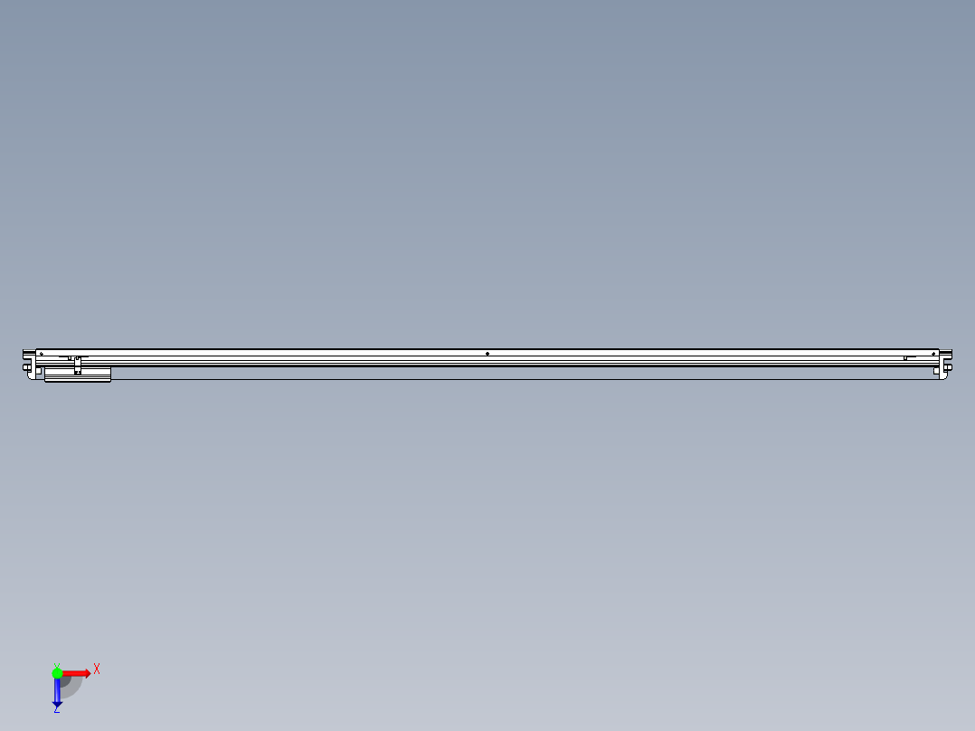 威洛博VL系列3d模型模组VL17E2Y-S2250俯视图