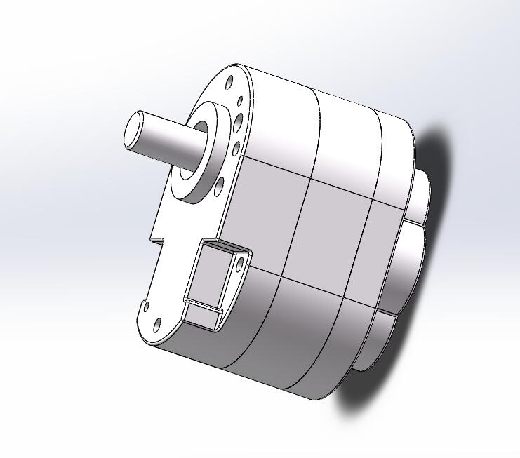 Q180-外啮合齿轮泵的设计及运动仿真【三维SolidWorks】