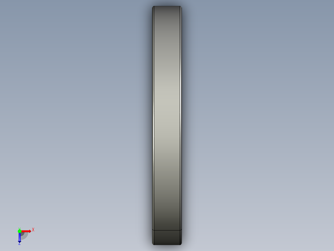 深沟球轴承16011俯视图