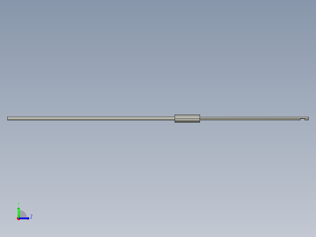 基恩士FU-33_kc图纸模型左视图