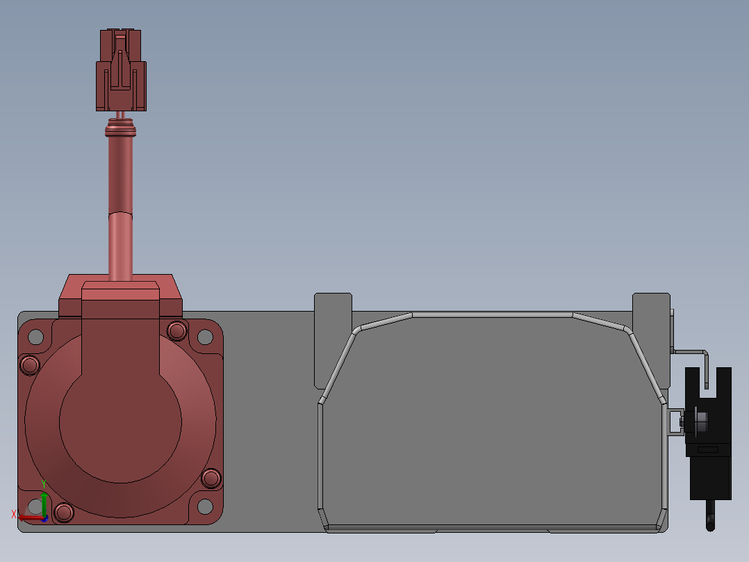 精密模组MY120-T10-850L-BL-P20B-C4-C后视图