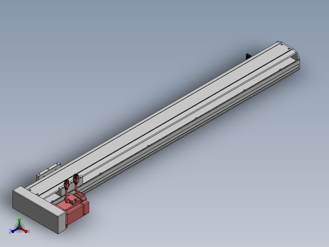 精密模组MY120-T10-850L-BL-P20B-C4-C正等轴测图