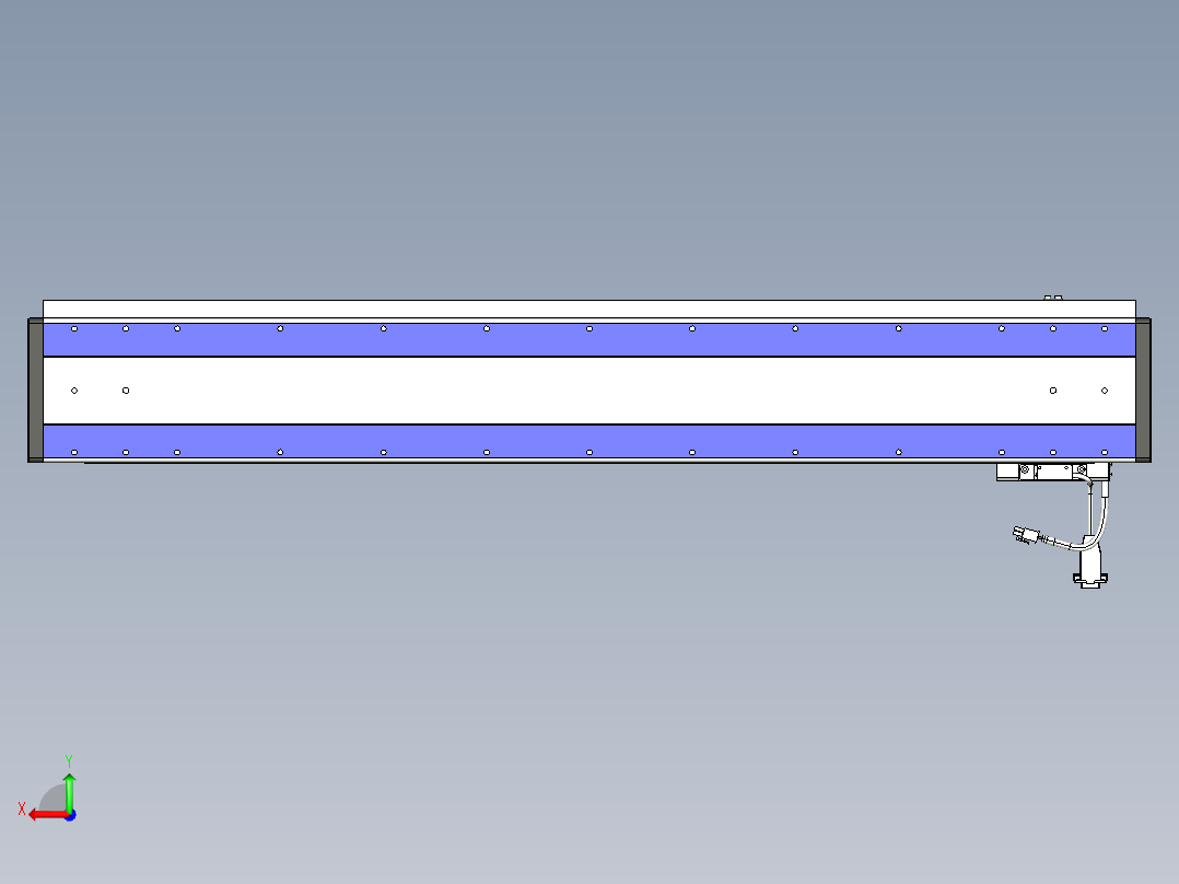 威洛博VL系列3d模型模组VL14S1Y-S900后视图