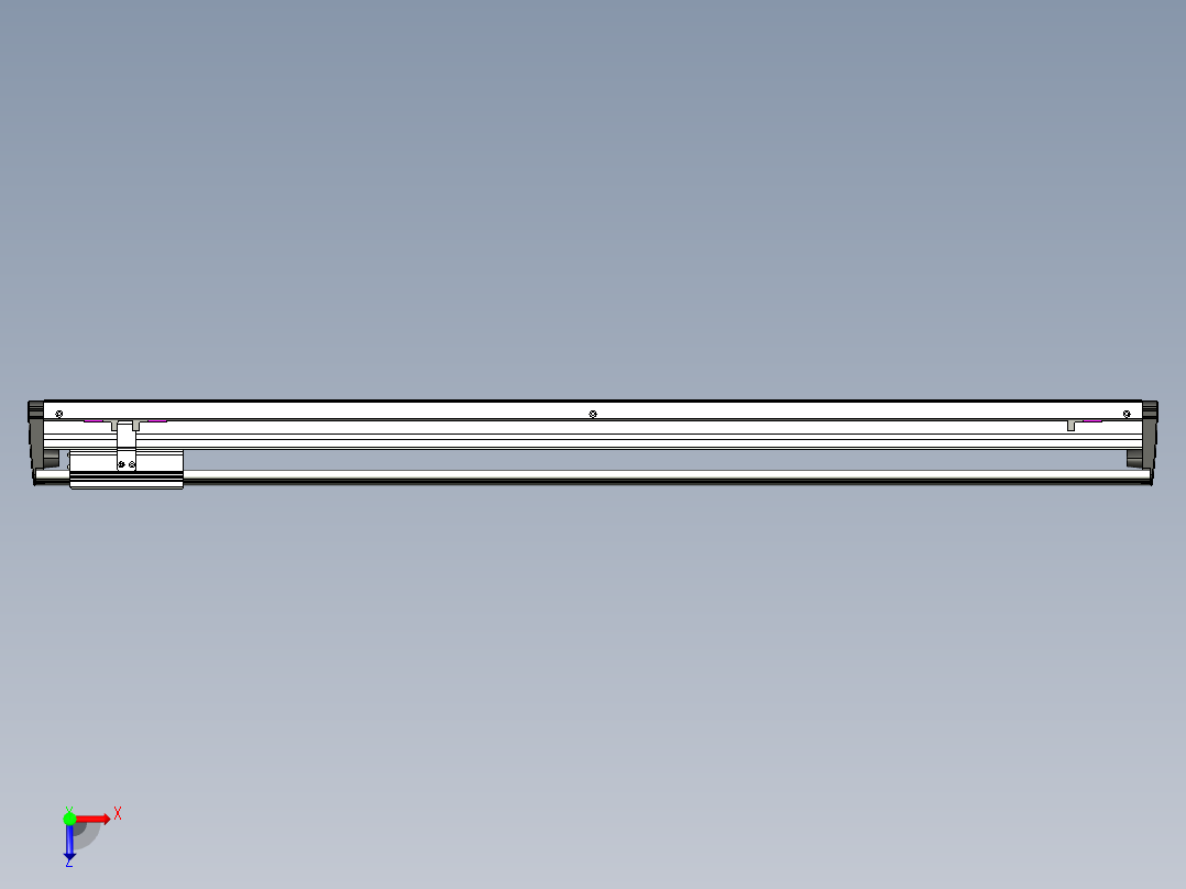威洛博VL系列3d模型模组VL14S1Y-S900俯视图