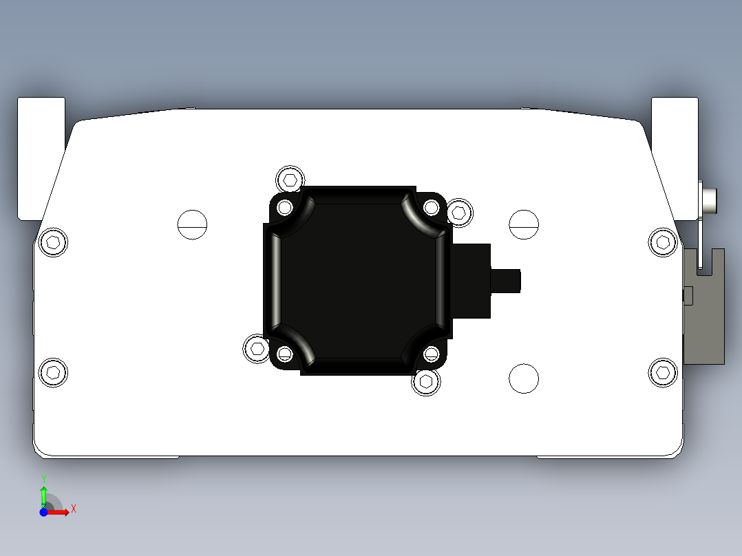 Toyo东佑达直线模组-ETH22-950-BC-400W+煞車前视图