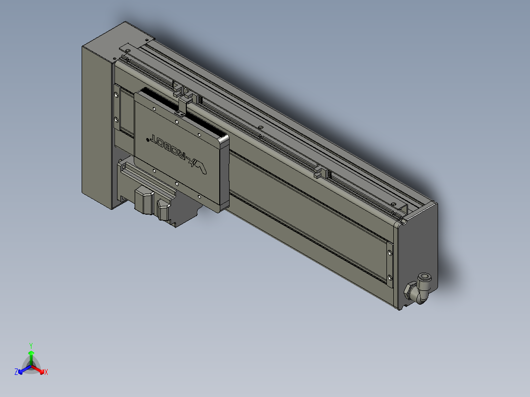 威洛博VC14-S250-BL-P40正等轴测图