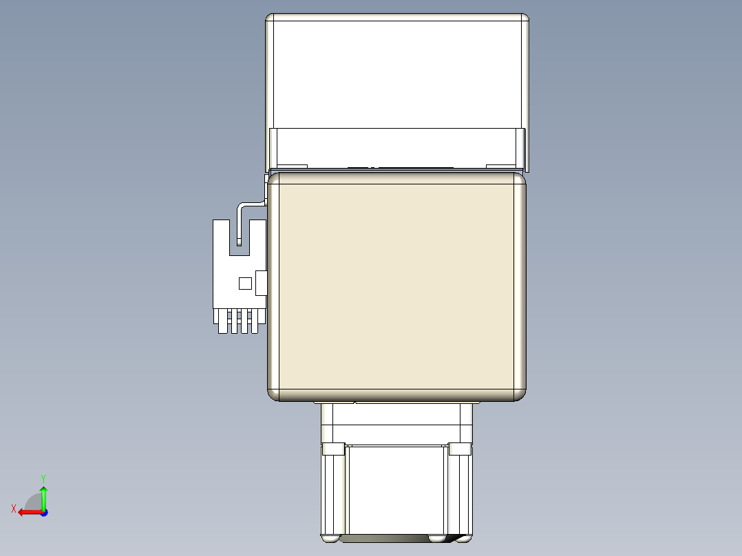 同步带全封闭直线模组TPA-HCB-65S-90-L1600-M-C-P10-N3后视图