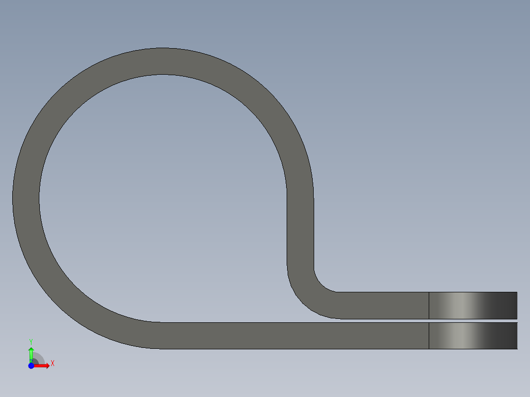 HP 系列 P 夹-H8P-BK前视图