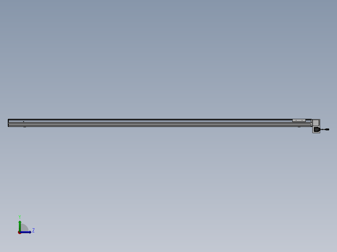 精密模组MT100-L78-2300-RD-M10-C4左视图