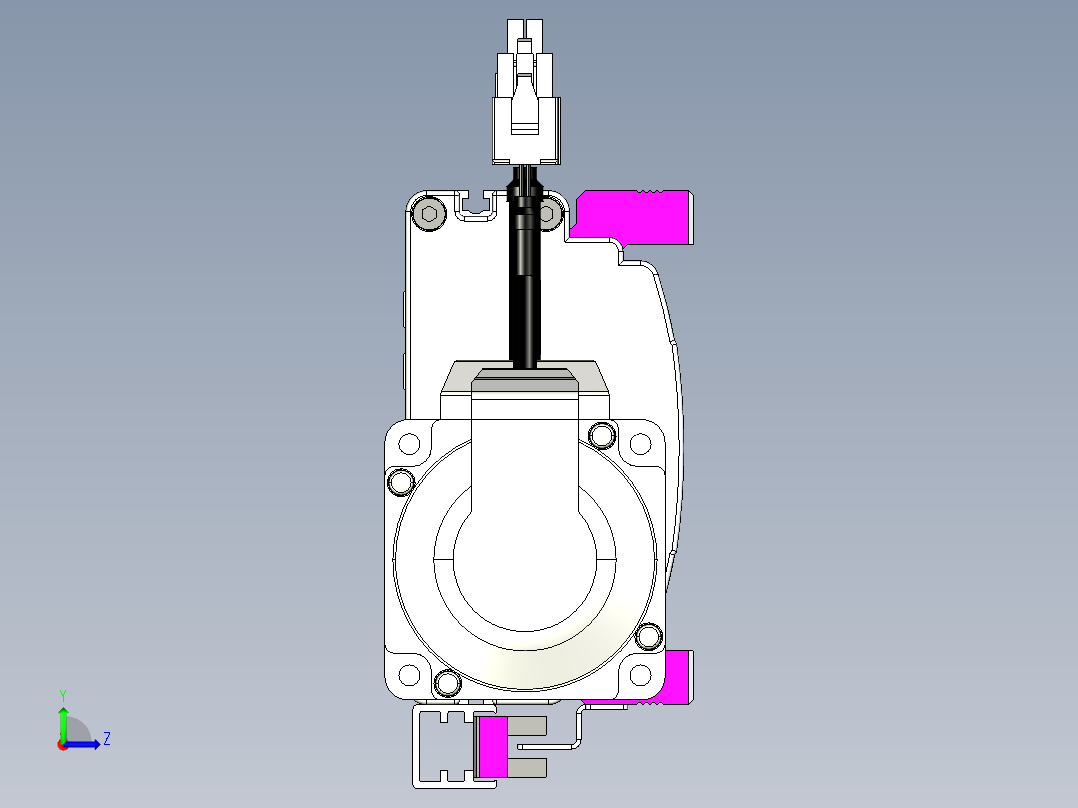 威洛博QF12-Lxx-S540-BC-ZP40-C3左视图