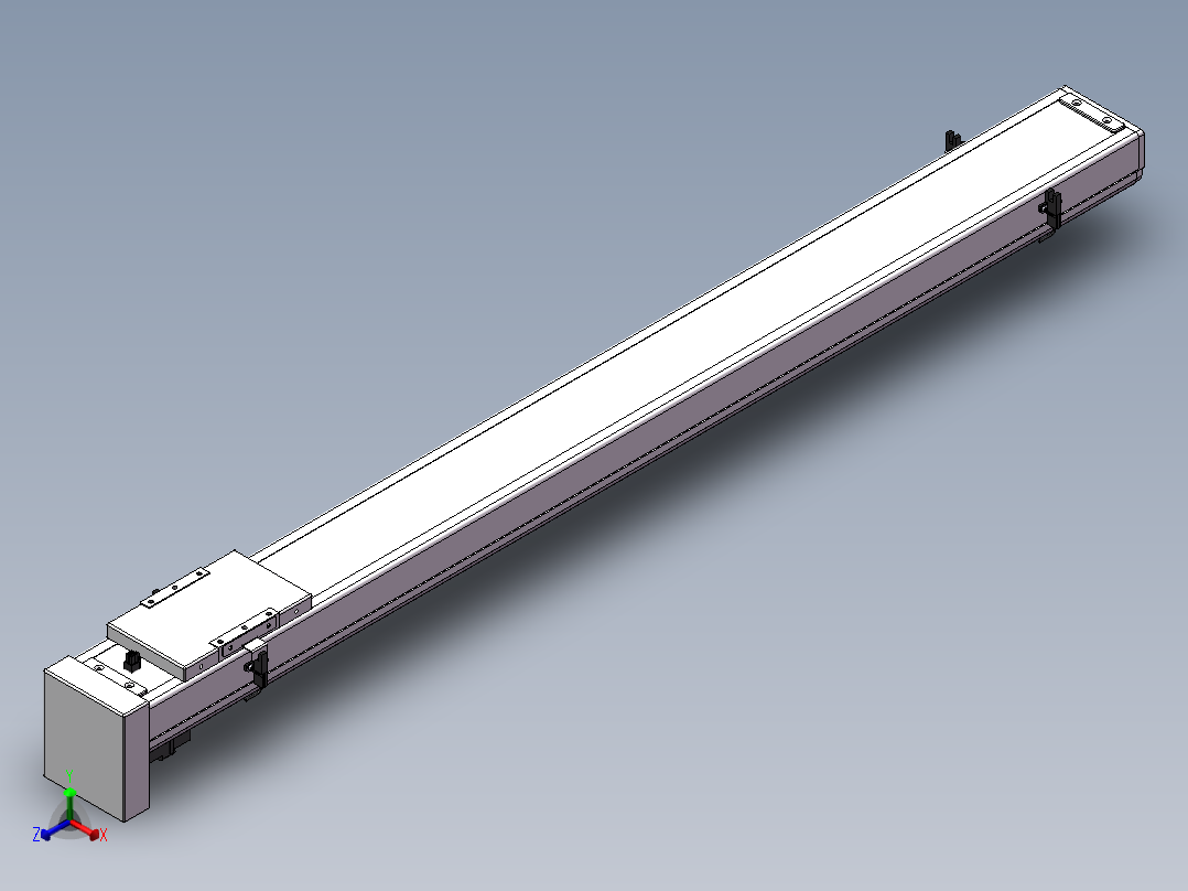 精密模组MC100-L05-1050-BM-M10-C4正等轴测图