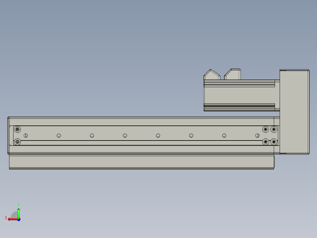 VF丝杆传动-一般环境VT4-L12-C-S200-BR-P10-D4后视图