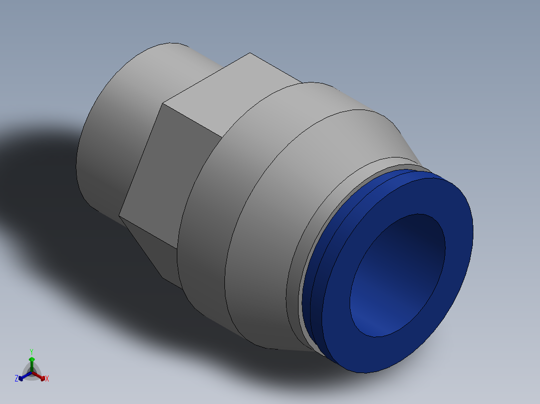 Ø12 x 1-4G - CONEXÃO RETA (C02251228)