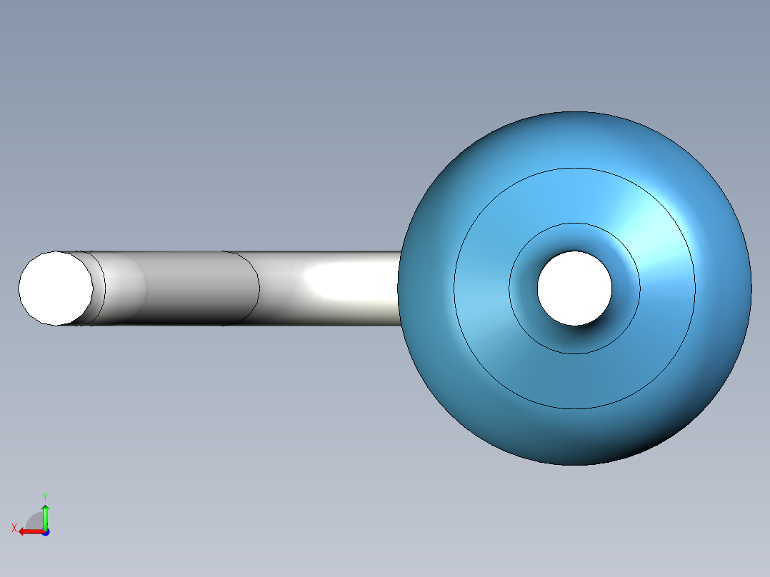 无源元件封装-RES-0.25W-V-MF后视图