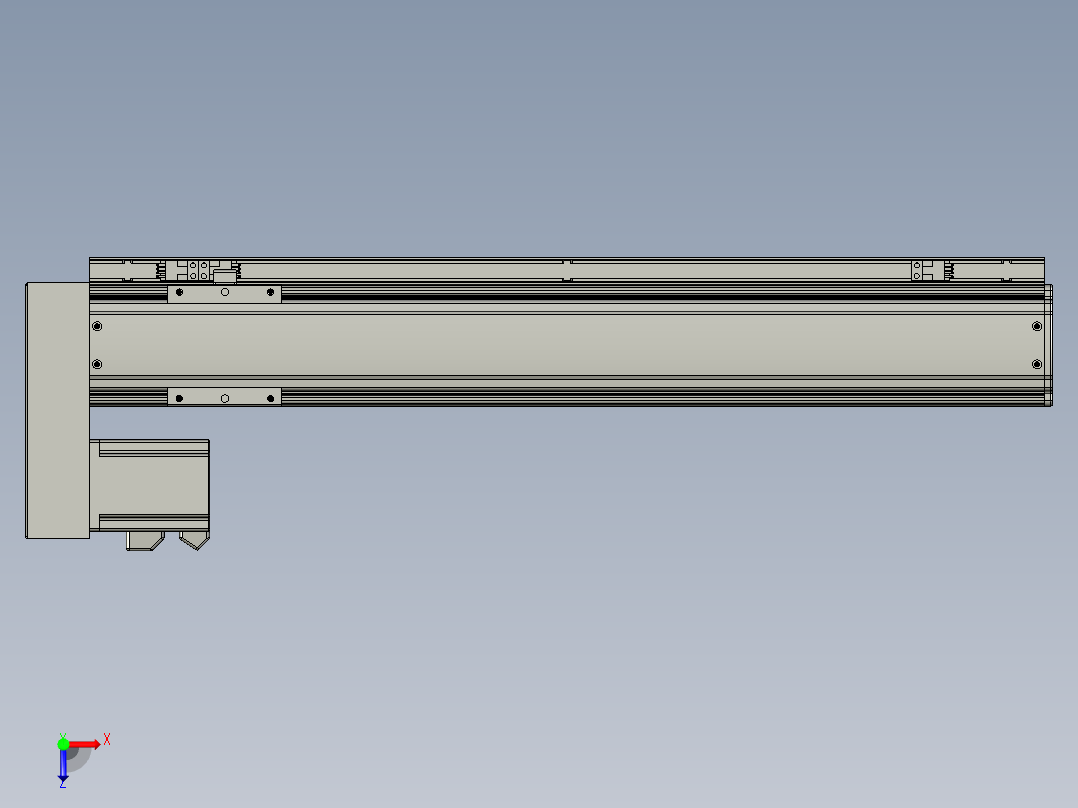 威洛博VF8-S450-BL俯视图
