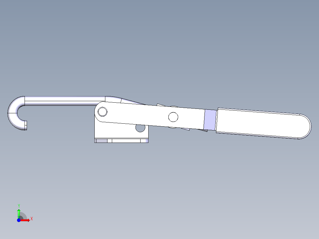 德克斯TUNKERS气缸数模T3-51_TUENKERS前视图