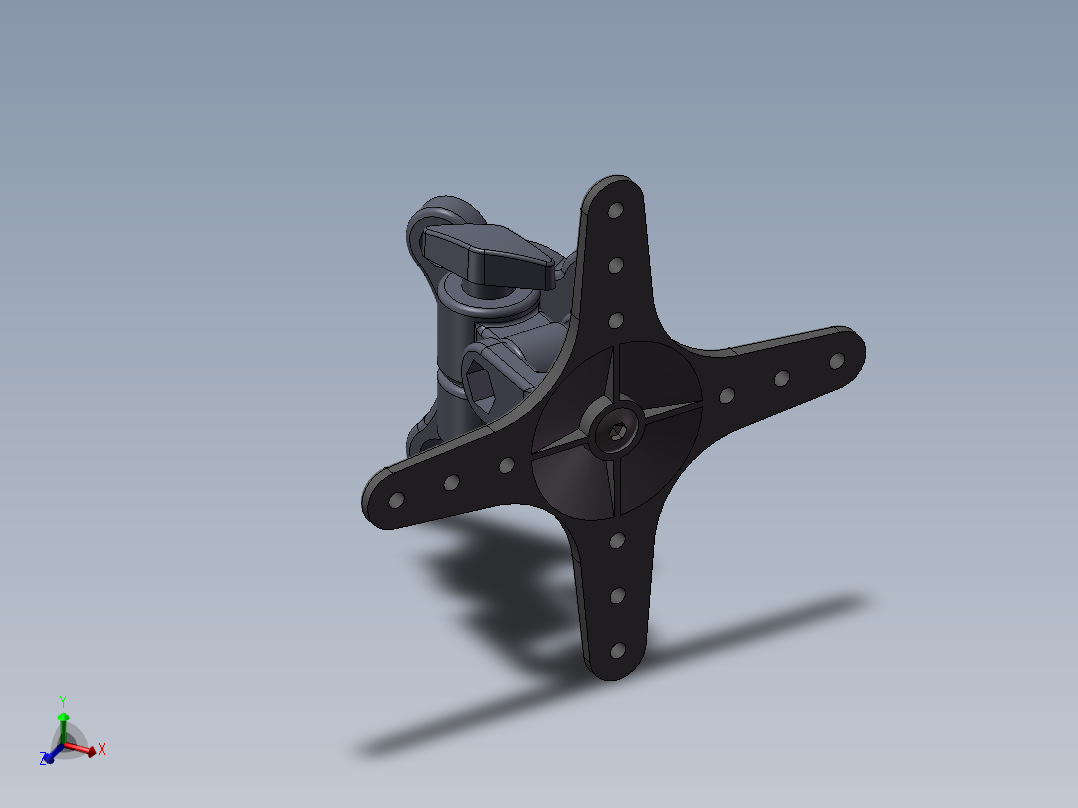 显示器万向支撑