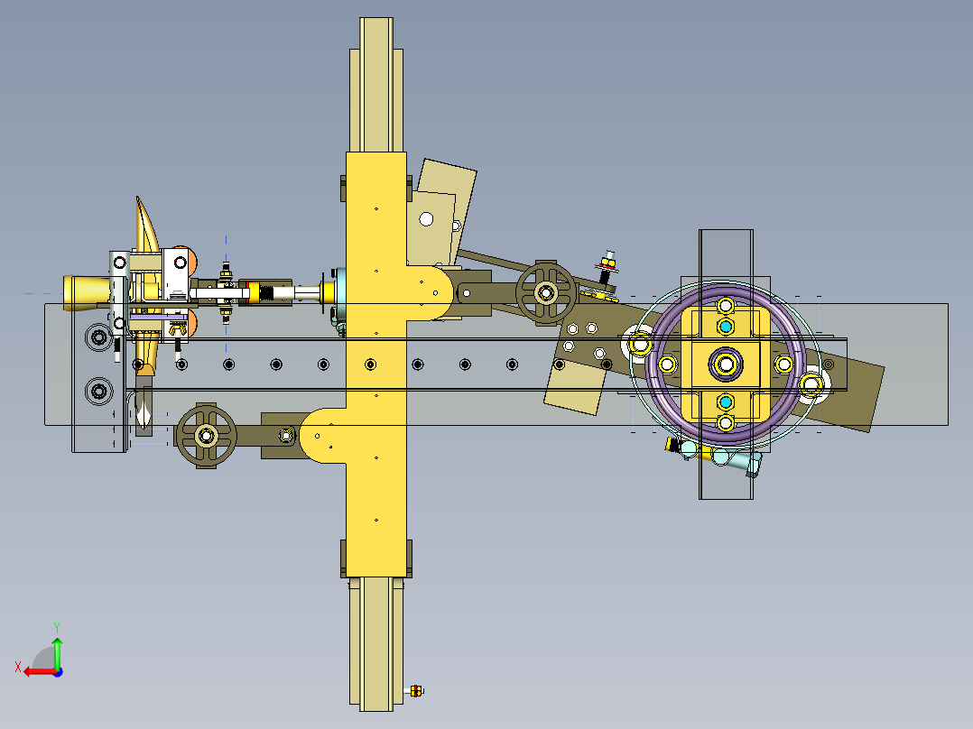 手持式磨床逆向工程3D模型图纸 UG设计 附X_T后视图