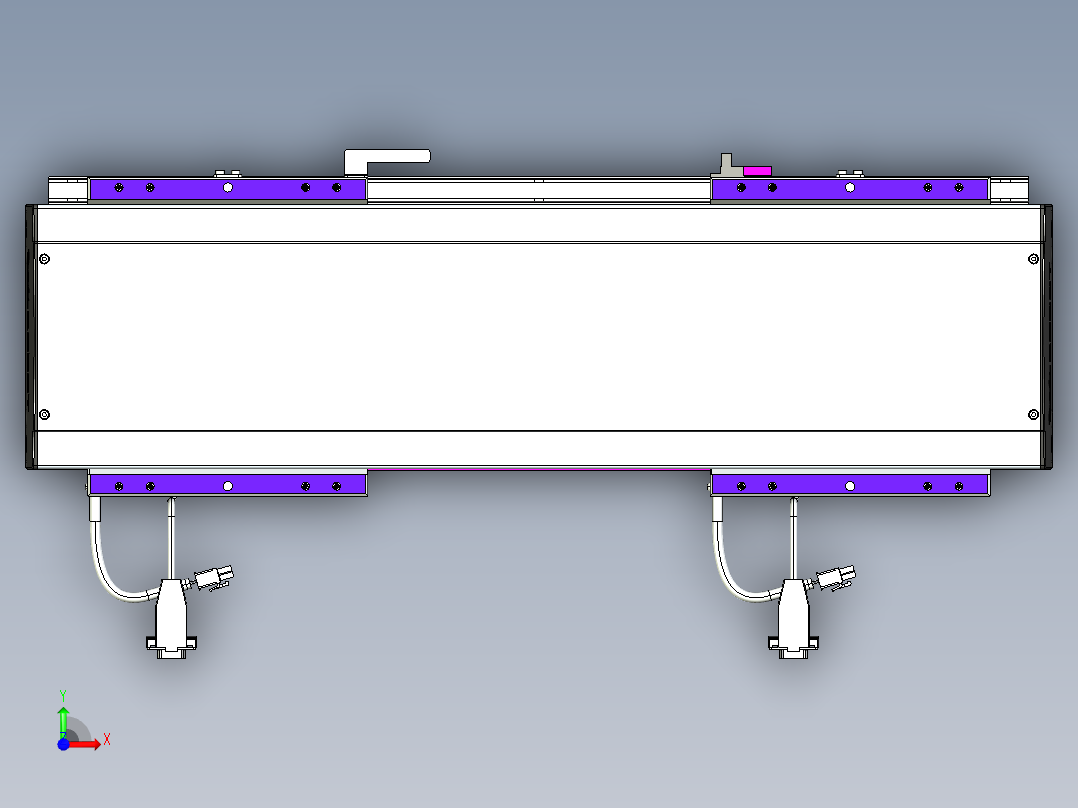 威洛博VL系列3d模型模组2VL17E2Y-S200前视图