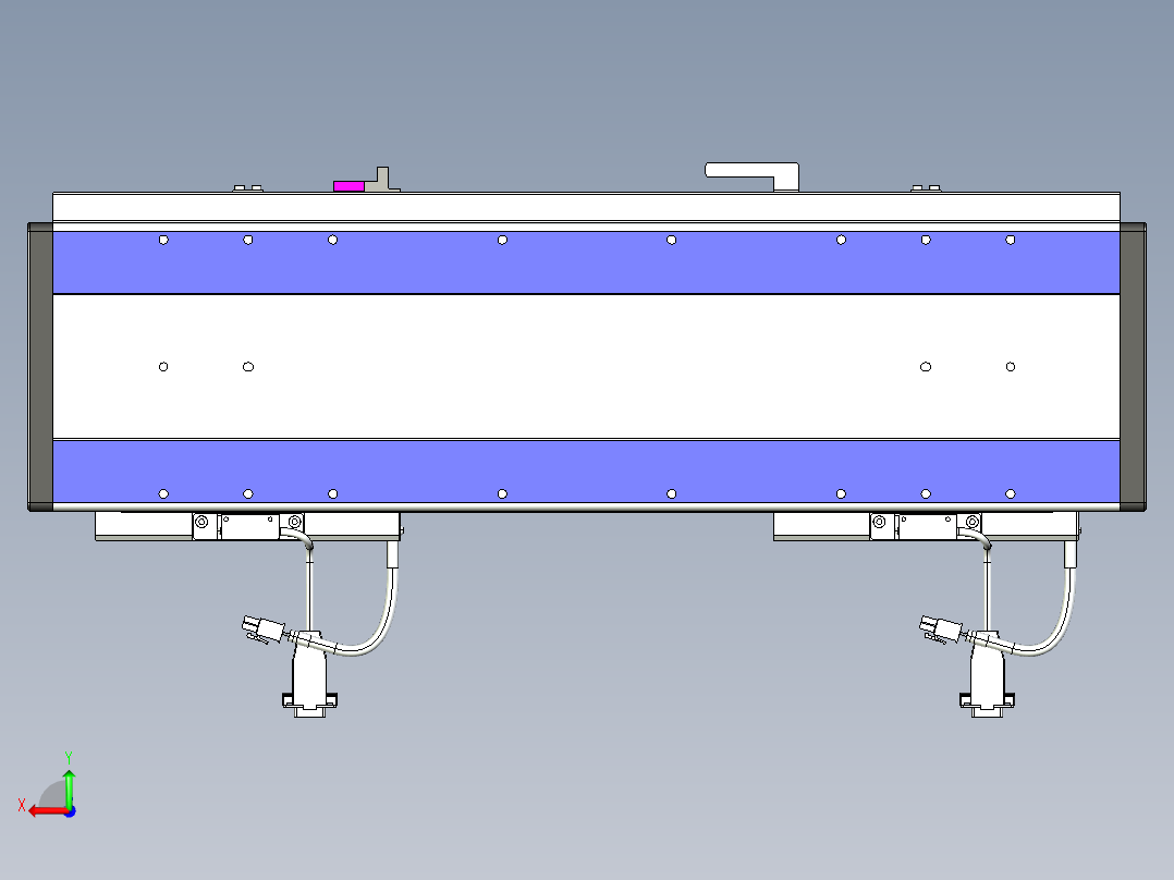 威洛博VL系列3d模型模组2VL17E2Y-S200后视图