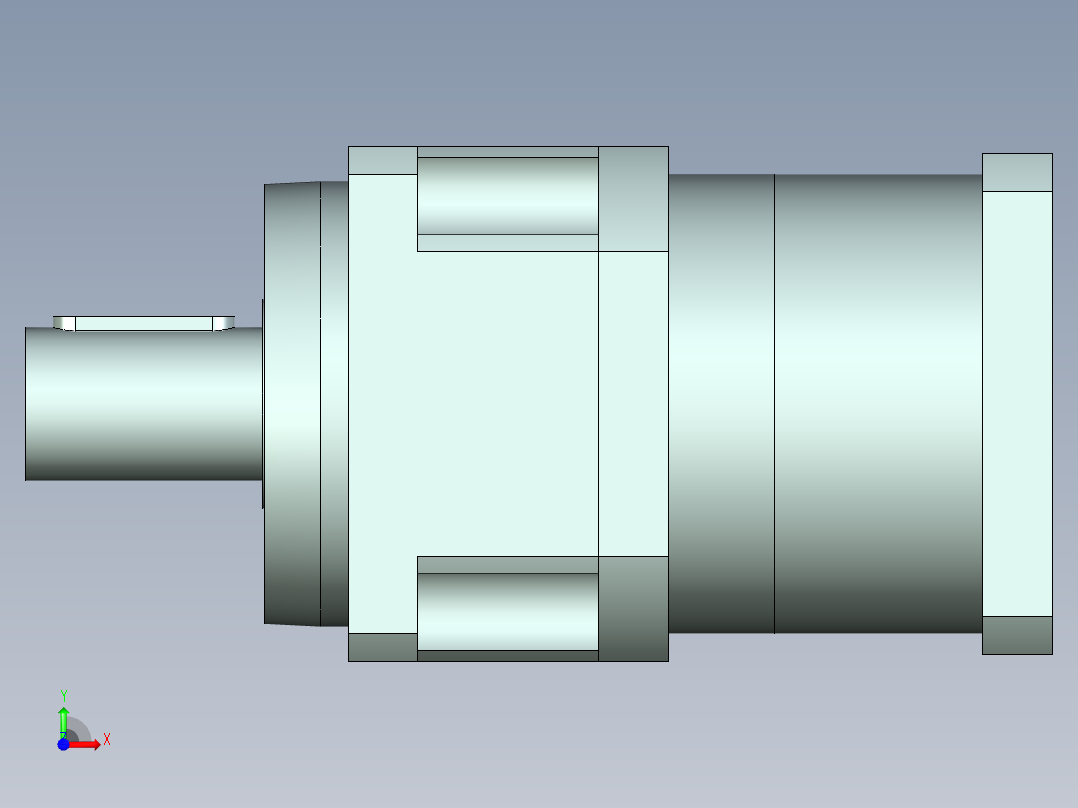 直齿PLX180-L2 35-114.3-200-M12.stp前视图