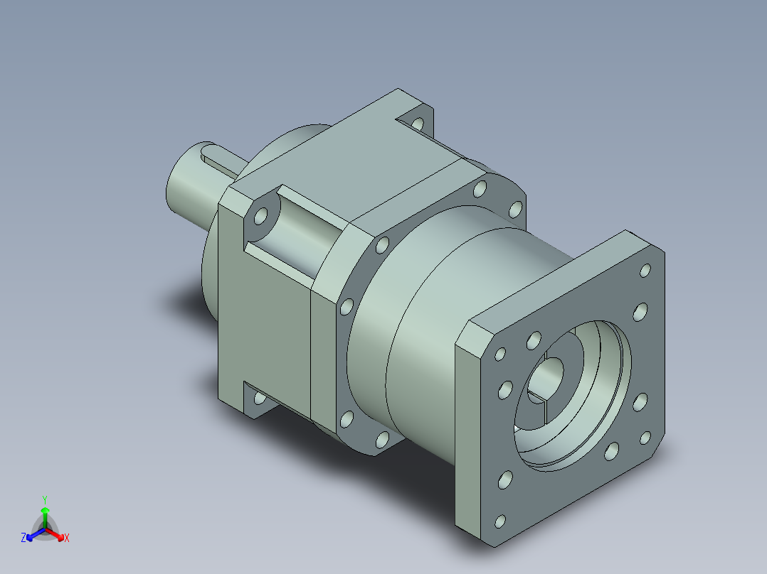 直齿PLX180-L2 35-114.3-200-M12.stp正等轴测图