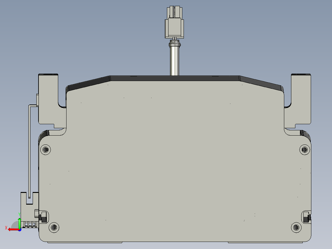 东锦丝杆传动-直线滑台模组DH210-C-L10-S650-BC-P750W-C3后视图