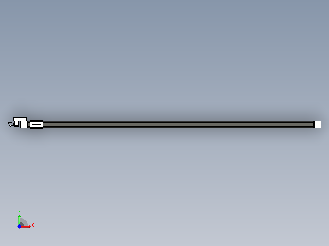 威洛博LB.GB同步带传动--欧规系列GB8-L96-S3700-BR-P40前视图