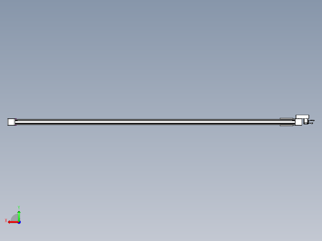 威洛博LB.GB同步带传动--欧规系列GB8-L96-S3700-BR-P40后视图