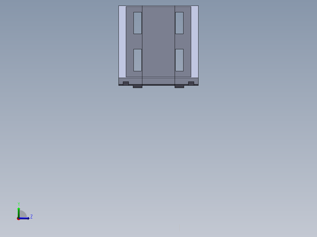 铝型材及其附件3.21.45.9090.SLDPRT前视图