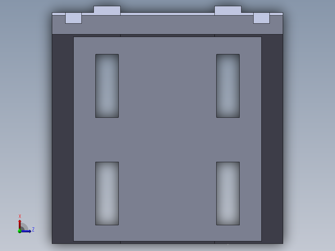 铝型材及其附件3.21.45.9090.SLDPRT俯视图