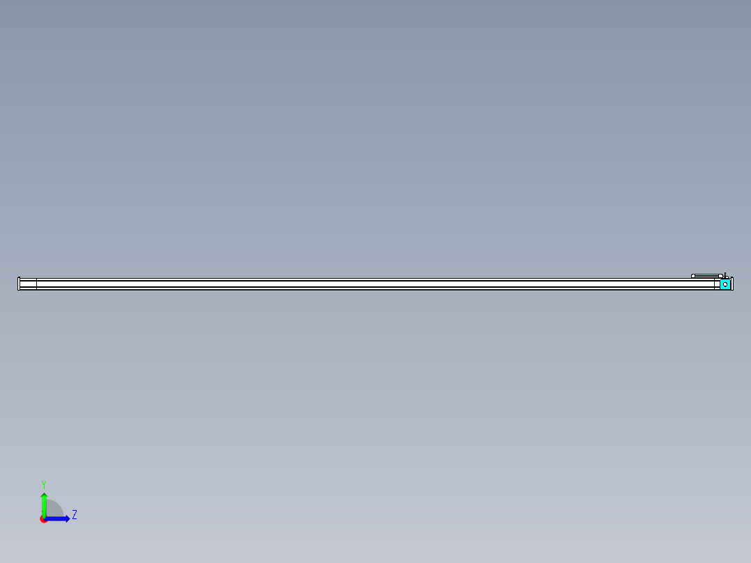 欧规系列-LB6A-L130-S3500-BL-ZP40-C3左视图