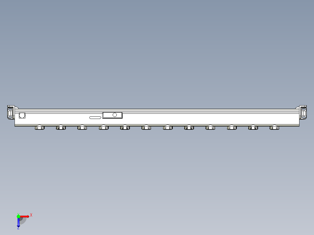 基恩士SJ-H084A_kc图纸模型俯视图