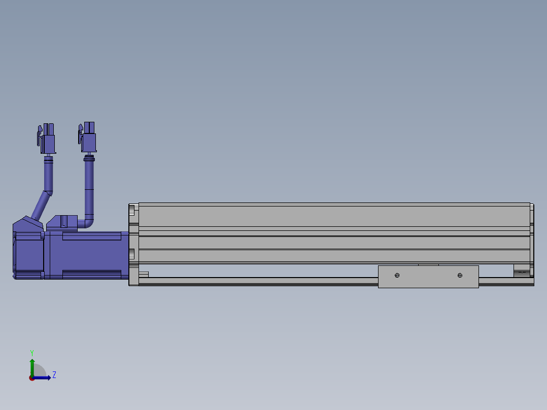 精密模组MY80S-T10-100L-P10B-BC-C4左视图