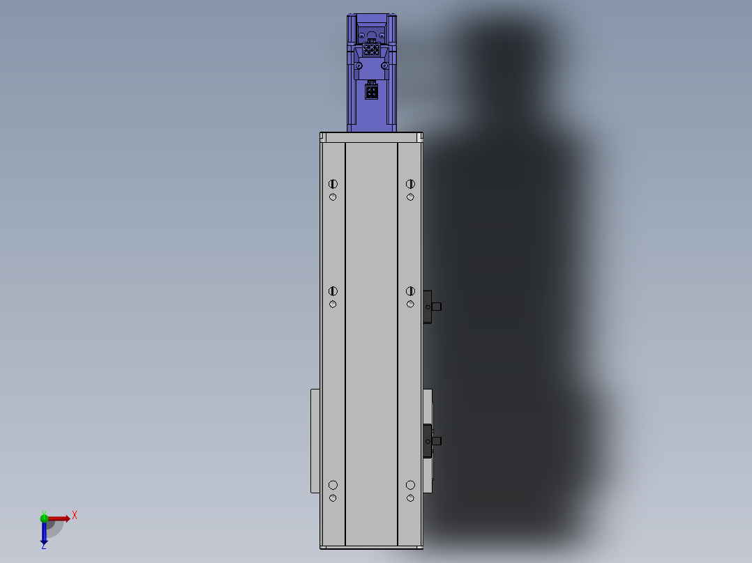 精密模组MY80S-T10-100L-P10B-BC-C4俯视图
