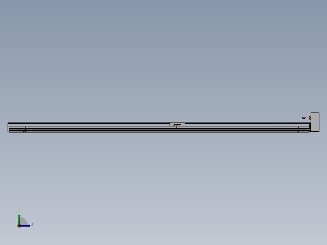 精密模组MT170-L125-2700-LU-M75-C4左视图